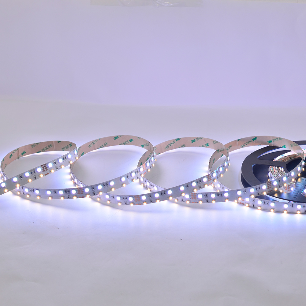 24V 120LEDs/m High Density Dual Row RGB+W LED Strip Lights 24V 120LEDs/m High Density Dual Row RGB+W LED Strip Lights